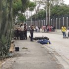 Escena del crimen. Otro servidor del Puerto Marítimo asesinado.