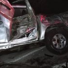 Así quedó el automotor siniestrado.