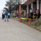 La Policía acudió al sitio del crimen