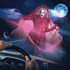 El espectro suele aparecerse por las noche su madrugadas.