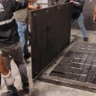 Durán. La droga estaba oculta entre planchas de metal soldadas