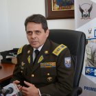 El general Víctor Aráus, cuando fue jefe de la Zona 8 de la Policía.