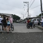 La policía realizó un operativo a los pocos minutos del asalto.