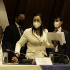 La presidenta Guadalupe Llori aseguró que las denuncias en su contra no tienen asidero.