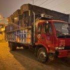 Este camión incautado a los ladrones servía para sustraerse y trasladar las reses.