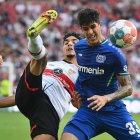 Piero Hincapie, del Bayer Leverkusen de Alemania, es uno de los jugadores que más regularidad ha tenido en Europa.