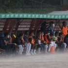 El juego de la Tricolor estuvo frío como la lluvia que cayó durante gran parte del partido en el estadio Olímpico de Caracas.