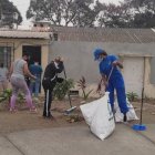 Las mingas, como esta realizada en la ciudadela Alborada, son parte del proceso de mejoramiento de la seguridad en los barrios de Guayaquil.