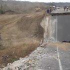 El puente ubicado en el sitio Quimís, en Jipijapa, colapsó el jueves.