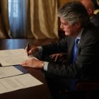 El presidente Guillermo Lasso habló de los proyectos de ley que se enviarán próximamente.