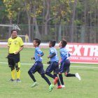 Una legión de árbitros son los encargados de imponer ley a cada jugada del torneo entre las categorías Sub-6 y Sub-16.
