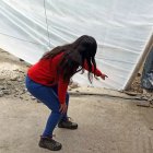 El último fin de semana se cayeron tres metros más de tierra.