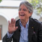 Lasso dijo que recuperarse del impacto del narcotráfico, y de la criminalidad que provoca, puede llevar de "10 a 15 años" por las ramificaciones que esta lacra tiene a todos los niveles sociales, sanitarios y económicos. EFE/Santiago Fernández