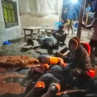 Luego de la balacera vinieron las muestras de espanto y dolor, por parte