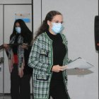 La ministra de Educación, María Brown, ofreció una rueda de prensa sobre el plan de rettorno general a clases presenciales en el país.