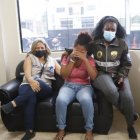 Dolor. La madre de los niños vive en Esmeraldas