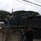 Militares ingresan a la Penitenciaría del Litoral.