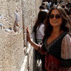 Andrea meza, actual Miss Universo, recorrió Jerusalem.