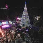 Este martes 16 de noviembre se encendió el árbol navideño de Guayaquil.