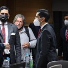 El ministro de Trabajo, Patricio Donoso, presidió la segunda reunión del CNTS.