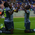 El volante Michael Carcelén marcó el gol del empate (1-1) de Ecuador ante El Salvador.