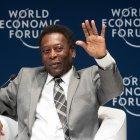 El legendario exfutbolista brasileño Edson Arantes do Nascimento, Pelé, en una fotografía de archivo.