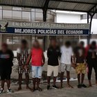 Nueve personas fueron detenidas para indagaciones.