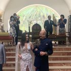 Macarena Valarezo se casó con Santiago Gangotena.