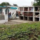 La diligencia se hizo la mañana de este 22 de diciembre en el cementerio de Pedernales, Manabí.
