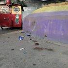 En este lugar, junto a la avenida Barcelona, en el acceso a la cooperativa Sol Naciente, fue asesinado a tiros un joven.