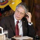 El presidente Guillermo Lasso.