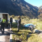 Cuenca kilómetro 42 donde falleció Santiago Vintimilla al impactarse contra las rocas.