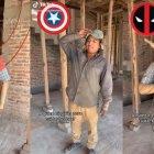 Los albañiles han estremecido las redes sociales.