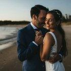 Sebastián Rodríguez, volante uruguayo de Emelec, se casó a inicios de enero.