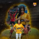 Madelen Riera, el nuevo grito de gol del Barcelona.