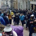 Aún se registran aglomeraciones en la capital.