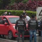 En este vehículo fueron baleados Luis Palacios Loor y su cónyuge Jéssica Alvarado.