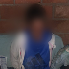 Foto de uno de los capturados.