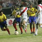 En las eliminatorias 2006, Ecuador sacó un punto en Lima que valió para la clasificación.