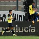 Michael Estrada, hizo su quinto gol en las eliminatorias.