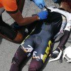 Andrés Criollo fue atropellado mientras desarrollaba una jornada de entrenamiento de cara al Campeonato nacional de ciclismo.