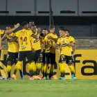 Toda la felicidad amarilla en Uruguay.