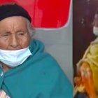 La mujer pidió que la dejaran permanecer en el sitio hasta que su hijo vaya por ella.