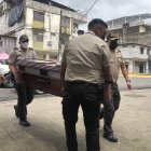 Los restos de los gendarmes fueron llevados a Quito.