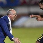 El primer reto del entrenador es pasar la fase 2 de la Libertadores.