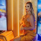 Carolina Jaume, aparece en la revista En Contacto, de Ecuavisa.