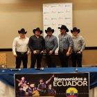 Los músicos llegaron a Quito para un show en la Plaza de Toros,