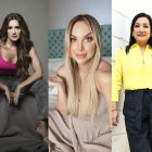 Catrina Tala, Érika Vélez y Tania Tinoco.