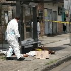 Una persona fue asesinada con varios disparos en las calles Portete entre Ambato y 6 de Marzo.