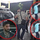 Juan Carlos Hernández Enderica fue detenido la noche del sábado y liberado la mañana de ayer. Las acciones del implicado, quien está libre, fueron filmadas por vecinos.